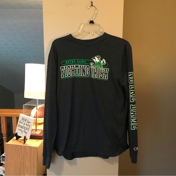 Champion Notre Dame Fighting Irish Long Sleeve Shirt - Picture 5 of 9